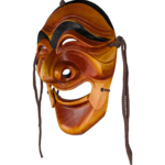 Large Hand-Carved Mask Yangban