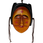 Large Hand-Carved Hahoe Mask (Bune) 17cm - Image 2
