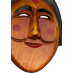 Small Hand-Carved Hahoe Mask (Bune) 10cm - Image 6