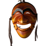 Authentic Hand-Carved Hahoe Mask - Yangban - Image 3