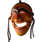 Authentic Hand-Carved Hahoe Mask