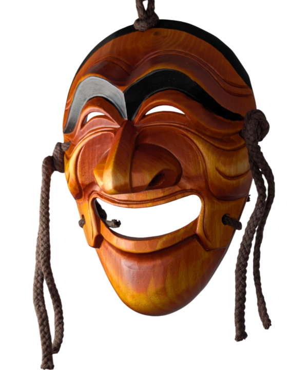 Authentic Hand-Carved Hahoe Mask