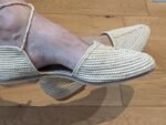 Handmade Moroccan Raffia Shoes Ballerina Style UK3-8  EU36-42 US5-10 - Image 2