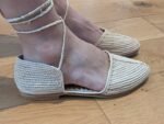 Handmade Moroccan Raffia Shoes Ballerina Style UK3-8  EU36-42 US5-10 - Image 4