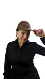 Handmade Baseball Cap | 100% Organically Tanned Moroccan Leather | Choose your colour - Image 9