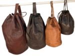 Moroccan Leather Duffle Bag