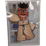 Hahoe Yangban Puppet Scholar - Traditional Art Doll - Image 2