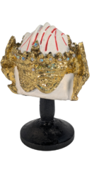 Thai Hanuman Monkey Mask Figurine Khon Dance Statue Bangkok Chatuchak 9cm - Image 2