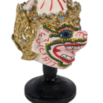 Thai Hanuman Monkey Mask Figurine Khon Dance Statue Bangkok Chatuchak 9cm