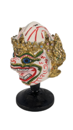 Thai Hanuman Monkey Mask Figurine Khon Dance Statue Bangkok Chatuchak 9cm - Image 7