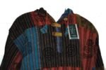 Patchwork Shirt from Nepal - Cotton Hooded - Image 8