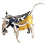 Fair Trade South African Recycled Metal Work Animal Sculpture Animal Elephant - Image 3
