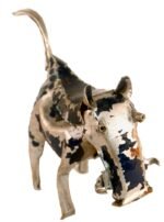 Fair Trade South African Recycled Metal Work Animal Sculpture Animal Elephant - Image 2