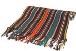Hand Loomed Woven Indonesian Lombok Gedogan Ikat Scarf 158x30cm - Image 7