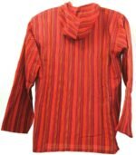 Red Shirt Hoody - Fair Trade Mens Nepal - Image 8