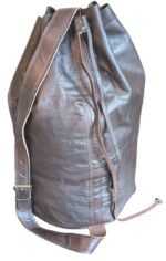 Moroccan Leather Duffle Bag | 3 Colours, 4 sizes - Image 12