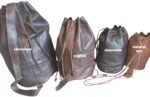 Moroccan Leather Duffle Bag | 3 Colours, 4 sizes - Image 6