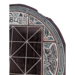 COSMETIC DAMAGED Slate Stone Bagh Chal Moving Tigers Nepal Traditional Boardgame - Image 4