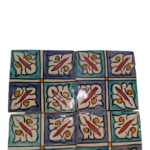 4 x Moroccan Zellige Mosaic Tiles | Pair | DESIGN A | 20X20cm TOTAL - Image 4