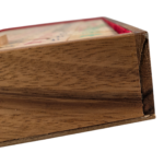 Fair Trade Thai Thailand Wooden Rainwood Mah Jong Set (DAMAGED) - Image 7