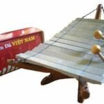 Vietnamese Dan Da Ceramic Lithophone Xylophone 34cm