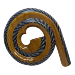 Spiral Travel Didgeridoo Hand Carved Mangowood Fair Trade Painted Unique Designs - Image 3