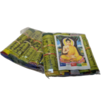 Tibetan Buddhist Cotton Prayer Flags 5 Rolls 50 Flags Genuine Nepal Fair Trade Wind Horse - Image 3