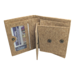 Handmade Portuguese Cork Wallet Vegan Sustainable Bifold Coin Pocket Eco Friendly - Image 10