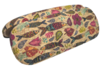 Genuine Cork Glasses Case - Sustainable Vegan Eyewear Protector - Hard Shell Artisan Case (Assorted Designs) - Image 7