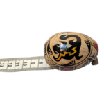 2 x Painted Wooden Egg Shakers Ganza Bali Indonesia Fair Trade Assorted Designs - Image 2