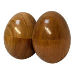 2 x Painted Wooden Egg Shakers Ganza Bali Indonesia Fair Trade Assorted Designs - Image 8