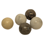 5x Handmade Moroccan Stone Marbles Replacement Pieces SPARES ONLY No Board 1cm