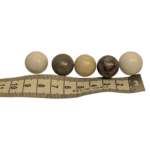 5x Handmade Moroccan Stone Marbles Replacement Pieces SPARES ONLY No Board 1cm - Image 3