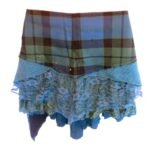 TERRAPIN Genuine Scottish Tartan Designer Funky Kilt STEAM Punk PSYTRANCE Skirt N1 Blue (Medium-Large) - Image 10