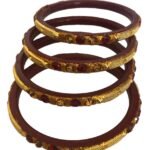 19x Indian Bangle Job Lot Gold Chodi Wedding Bracelet Bollywood Jewellery