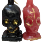 14 x Job Lot Bolivia Witch Market Skull Spell Candles La Paz Aymara Ritual 9cm - Image 9