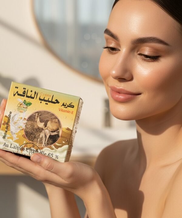 65% Camel Milk Cream 100g Morocco - Natural Sahara Skin Care Vitamin E & Protein