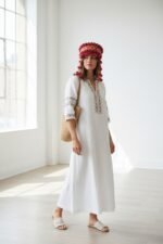 Pink Ethnic Handmade Thai Hmong Tribal Headdress Hat Fair Trade Unique Festival - Image 4