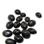 5x Black Narmadeshwar Shivling Crystal Stone 4cm Natural Narmada River Shiva Lingam - Image 3