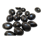 5x Black Narmadeshwar Shivling Crystal Stone 4cm Natural Narmada River Shiva Lingam - Image 4