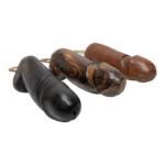 1 x 6'' Wooden Phallic Bottle Opener Hand Carved Fair Trade Novelty Gift 15cm Wood Carving - Image 3