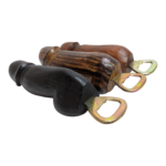 1 x 6'' Wooden Phallic Bottle Opener Hand Carved Fair Trade Novelty Gift 15cm Wood Carving - Image 7