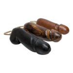 1 x 6'' Wooden Phallic Bottle Opener Hand Carved Fair Trade Novelty Gift 15cm Wood Carving