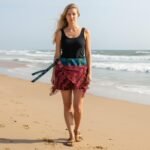 Handmade Tartan Skirt Kilt Fair Trade Scottish Wool Belt Skirt Unique - Image 2