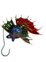 Job Lot 9x Bright Metal Hanging Fish Mobiles Garden Ornament Colourful Iron - Image 5