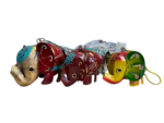 Job Lot 11x Balinese Metal Elephant Hanging Ornaments Ironwork Colourful Ubud Handmade - Image 9
