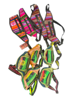 Job Lot of 9 Bright Hippy Festival Bumbags  Travel Waist Bags  Bulk Bundle - Image 5