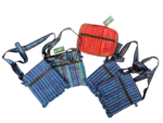 Job Lot 4 Fair Trade Mexican Tribal Bags + Padded iPad Case Bundle