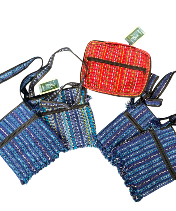 Job Lot 4 Fair Trade Mexican Tribal Bags + Padded iPad Case Bundle