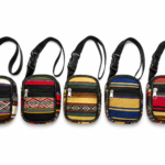 Job Lot 5 x Bolivian Aguayo Camera / Purse Bags  Handmade Fair Trade Style Padded Cases